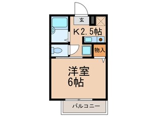 メゾン･パル六甲の物件間取画像